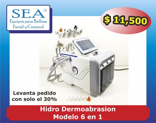 Hidrodermoabrasion 6 en 1