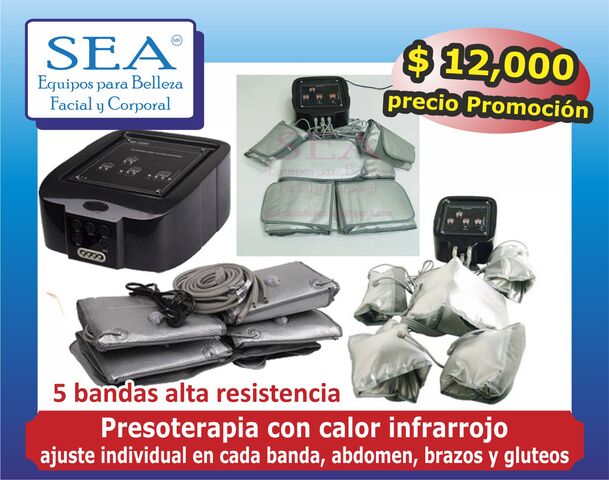 Presoterapia con Calor ajustable