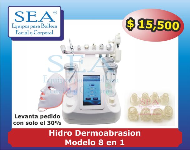 Hidrodermoabrasion 8 en 1
