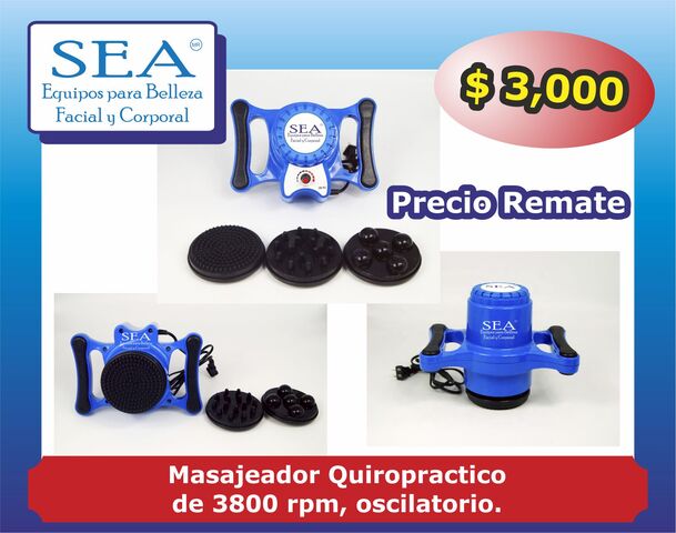 Masajeador oscilatorio quiropractico