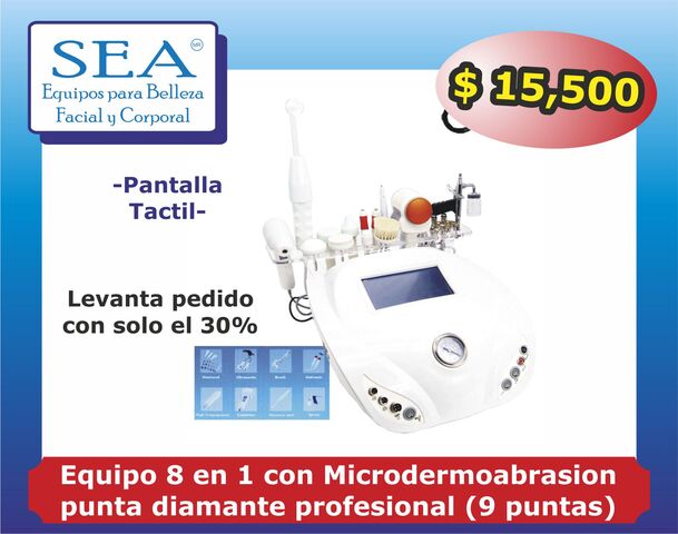 Microdermoabrasion 8 en 1