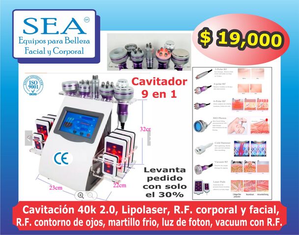 Cavitador 9 en 1