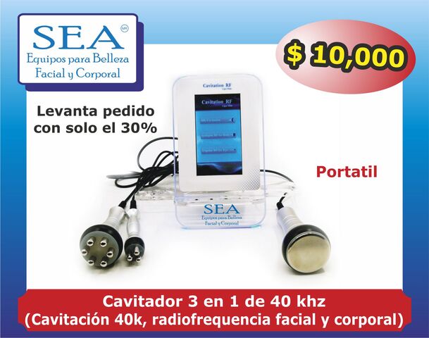 Cavitador portatil 3 en 1